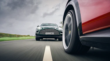 Ferrari Purosangue v Aston Martin DBX707 – front
