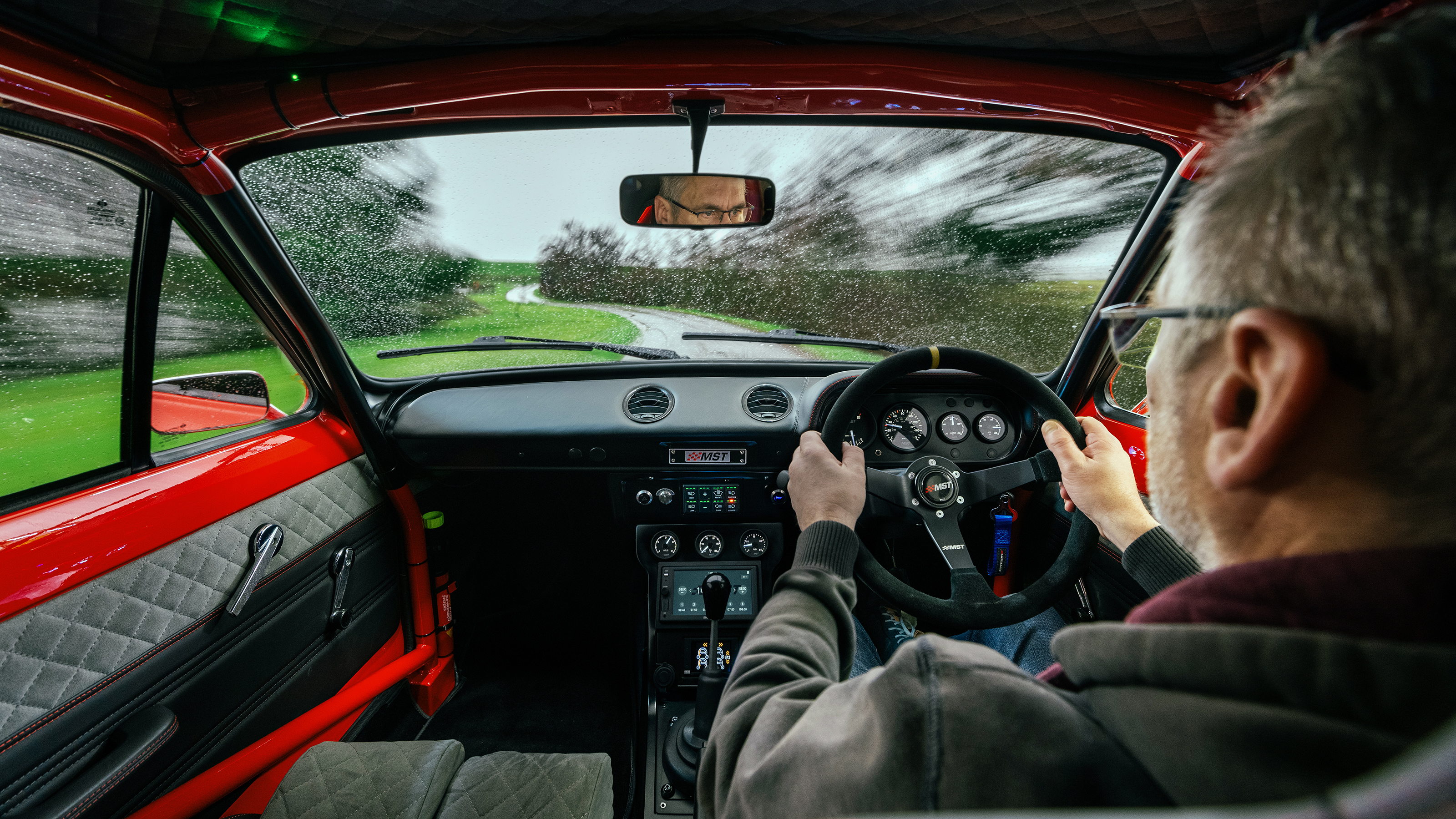 MST Mk1 Ford Escort – interior