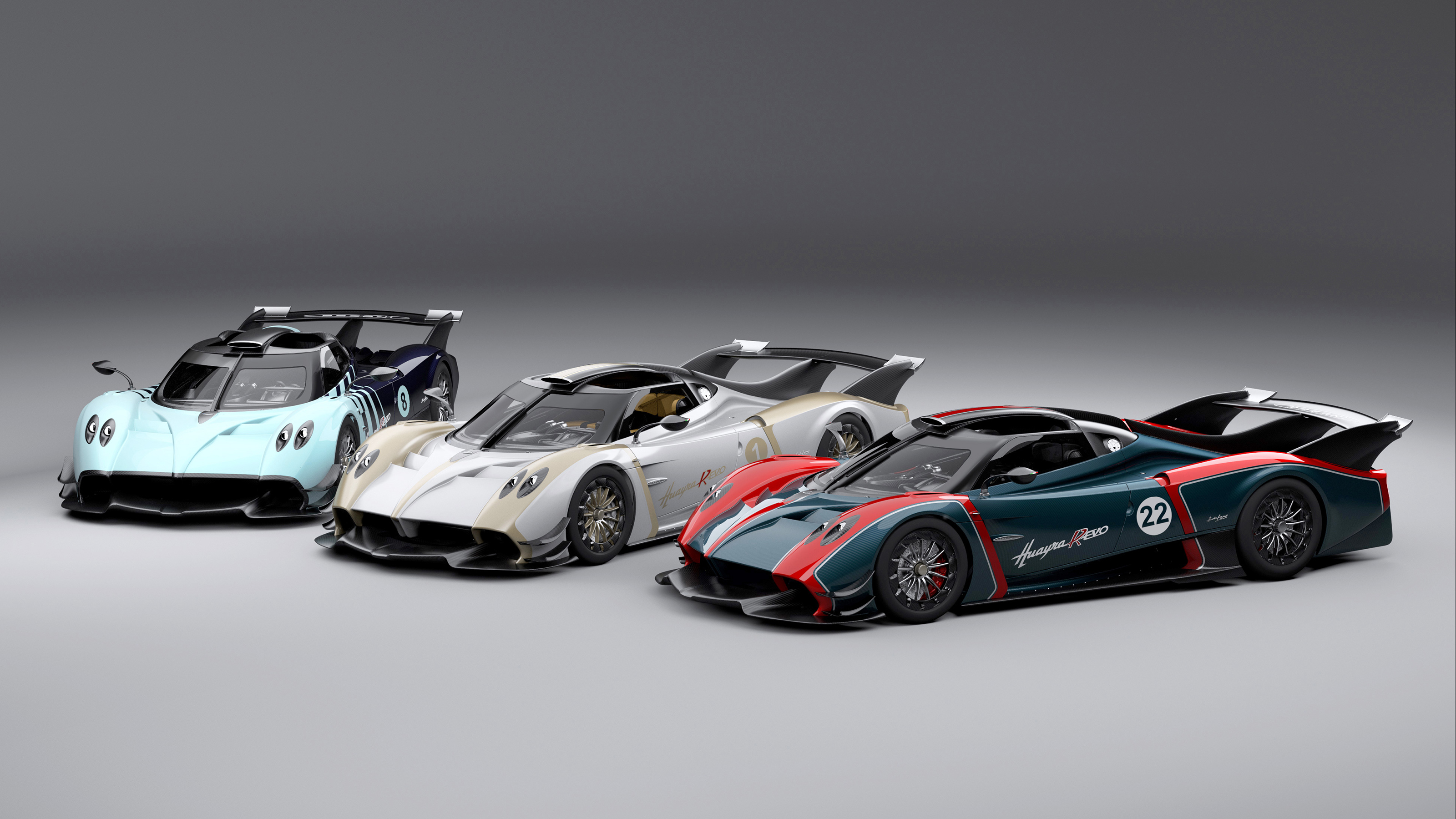 Pagani Huayra R Evo – group shot