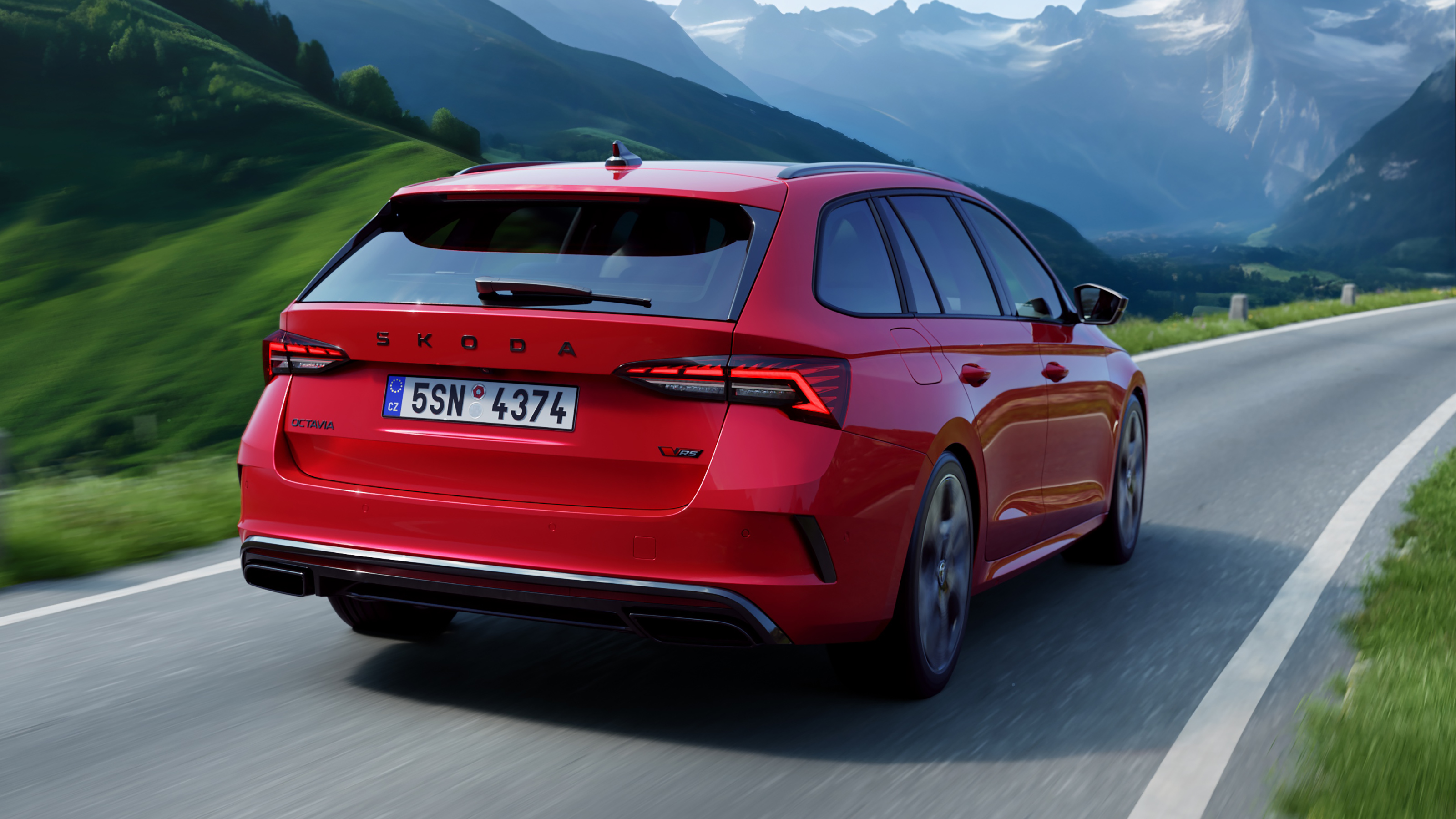 Skoda Octavia vRS – rear