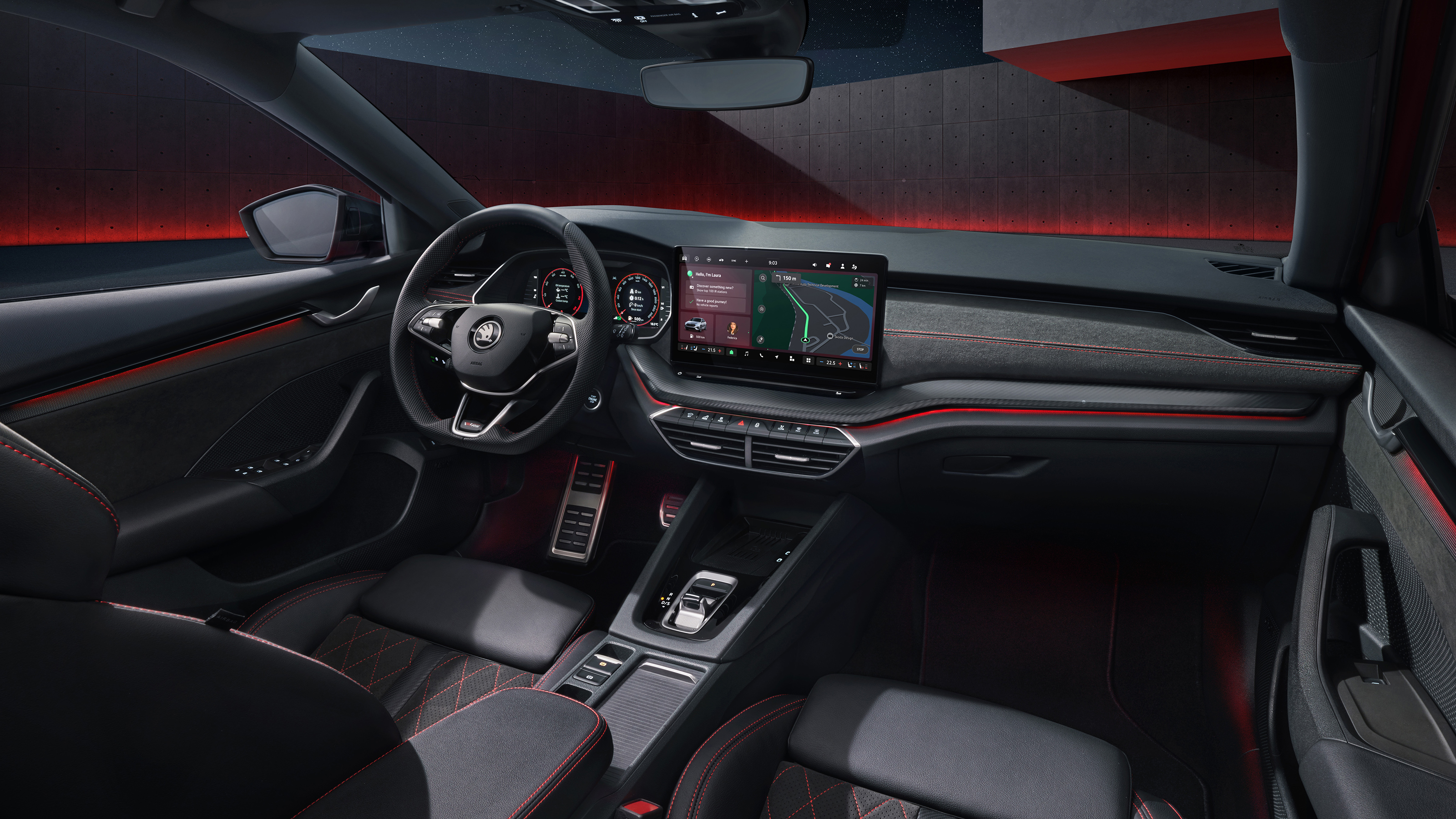 Skoda Octavia vRS – interior