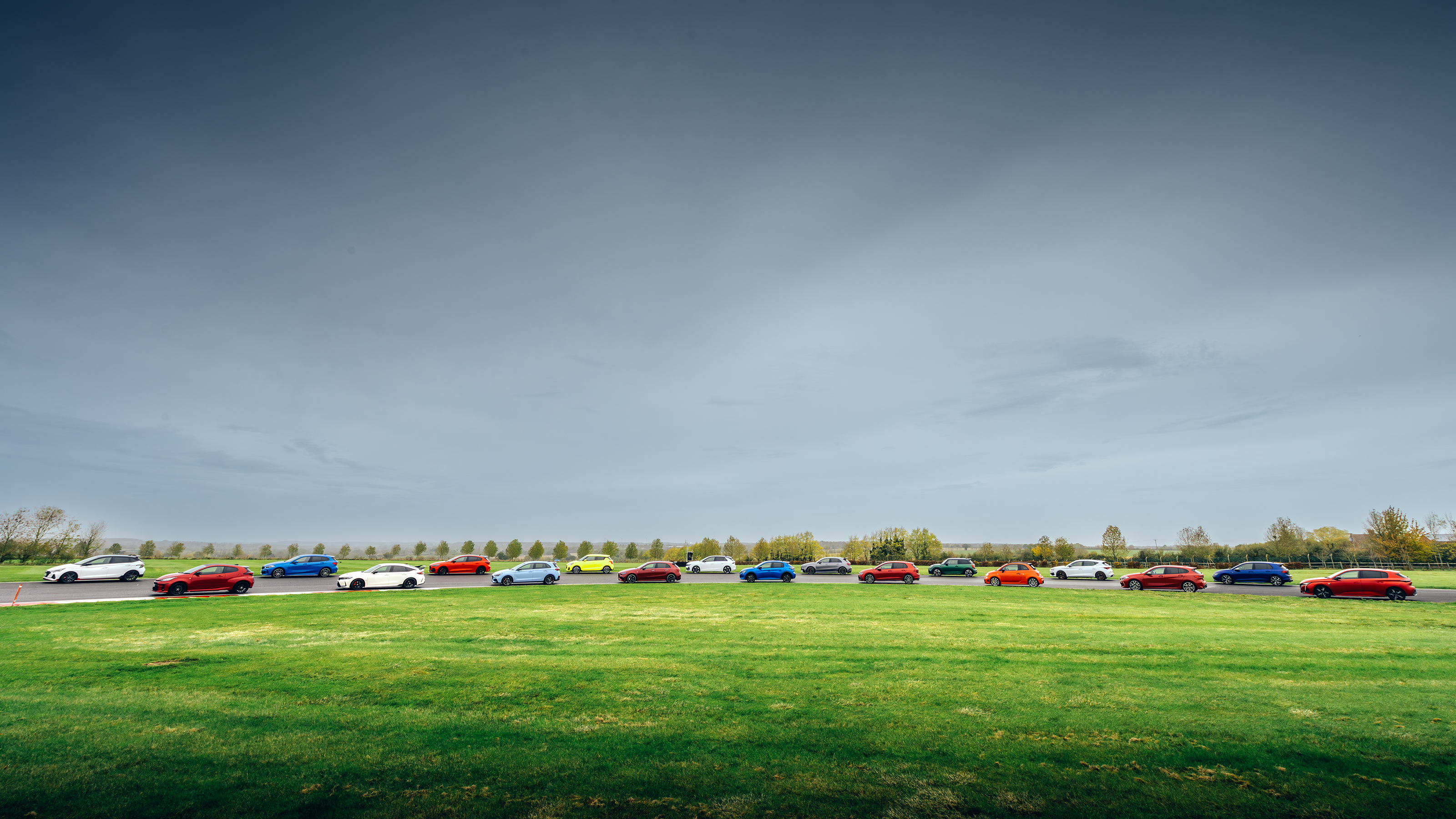 Hot hatchbacks – group static