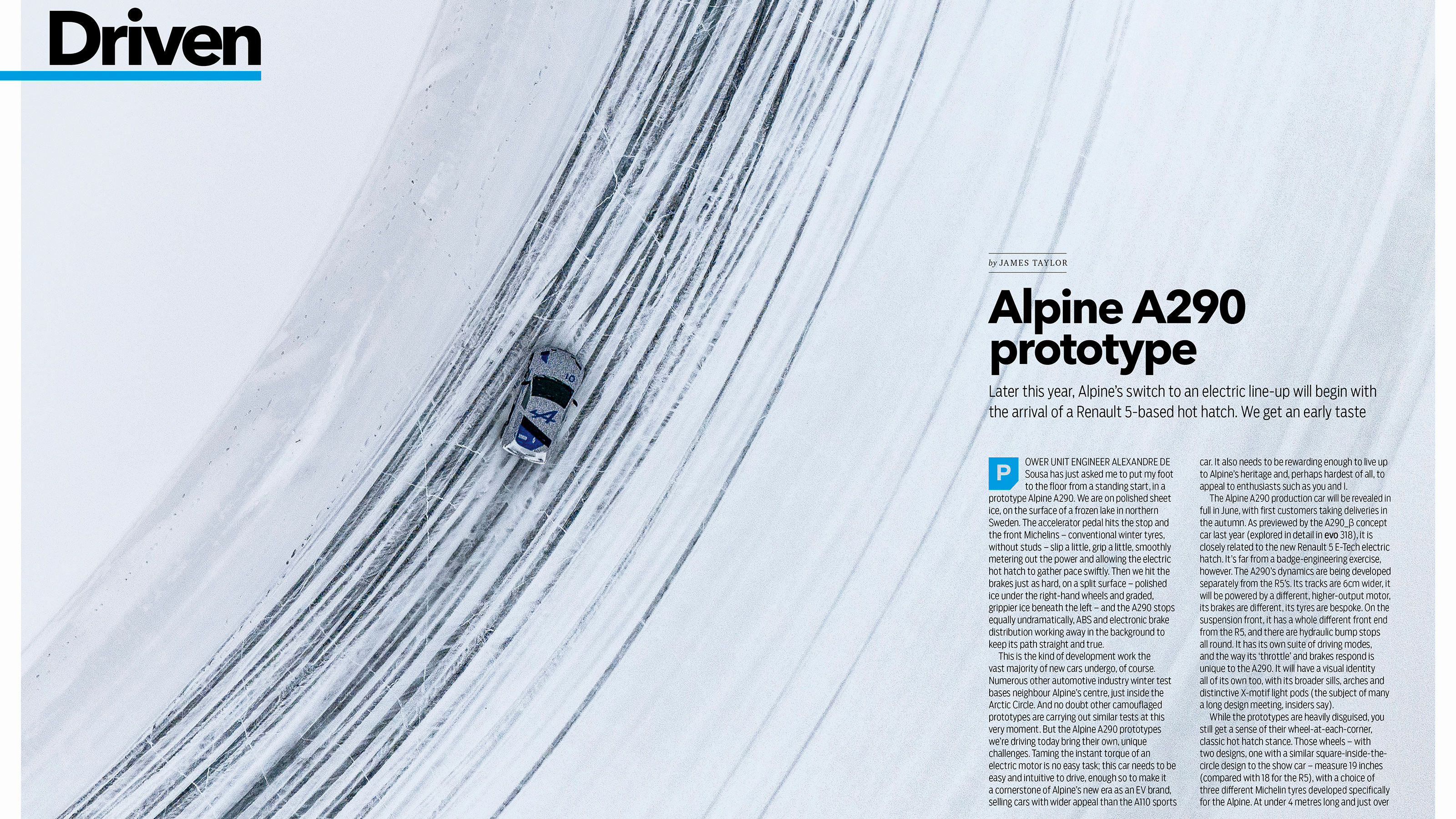 evo 320 – Alpine A290
