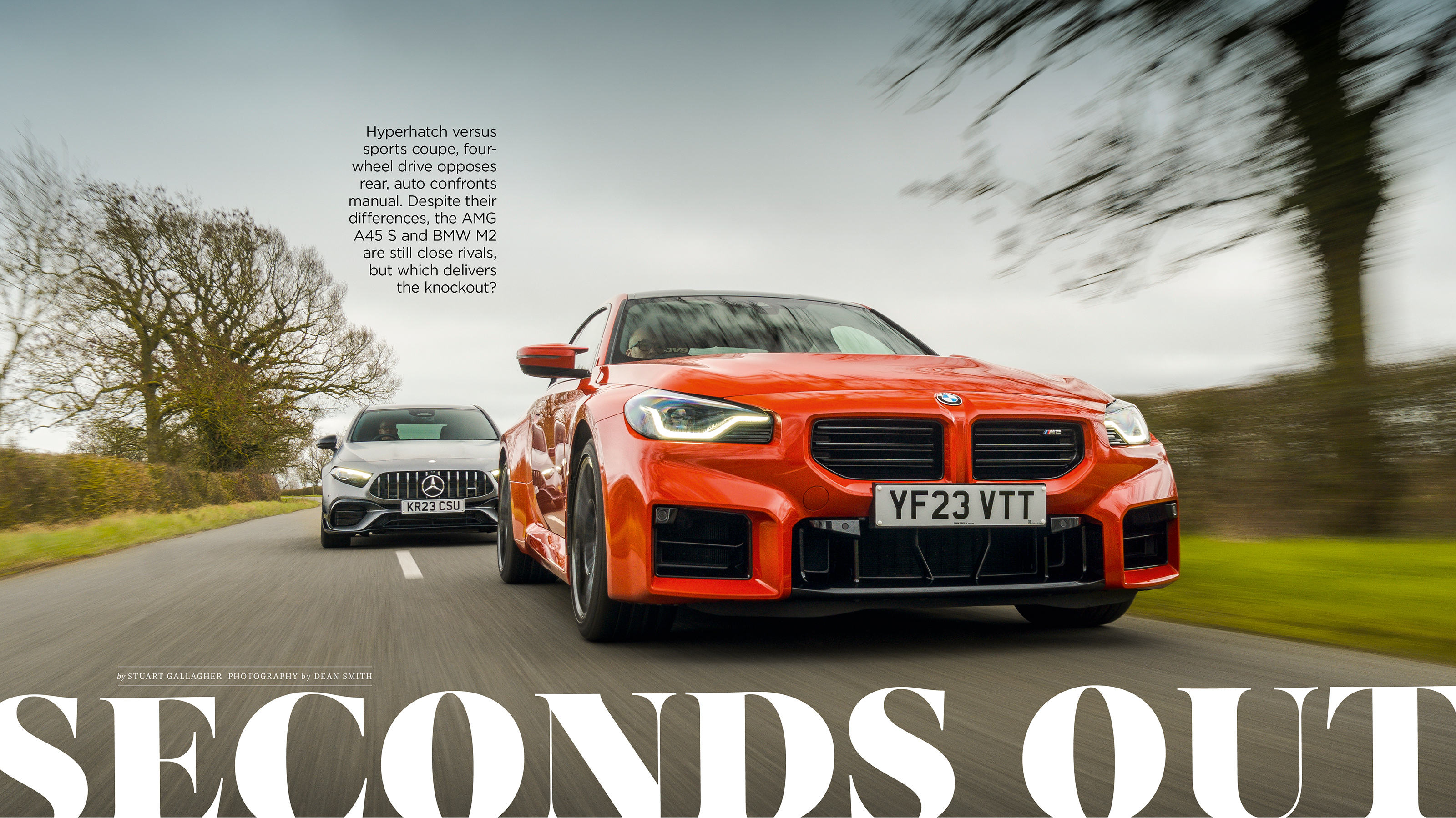 evo 320 – BMW M2 v Mercedes-AMG A45 S