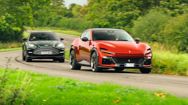 Aston Martin DBX707 v Ferrari Purosangue