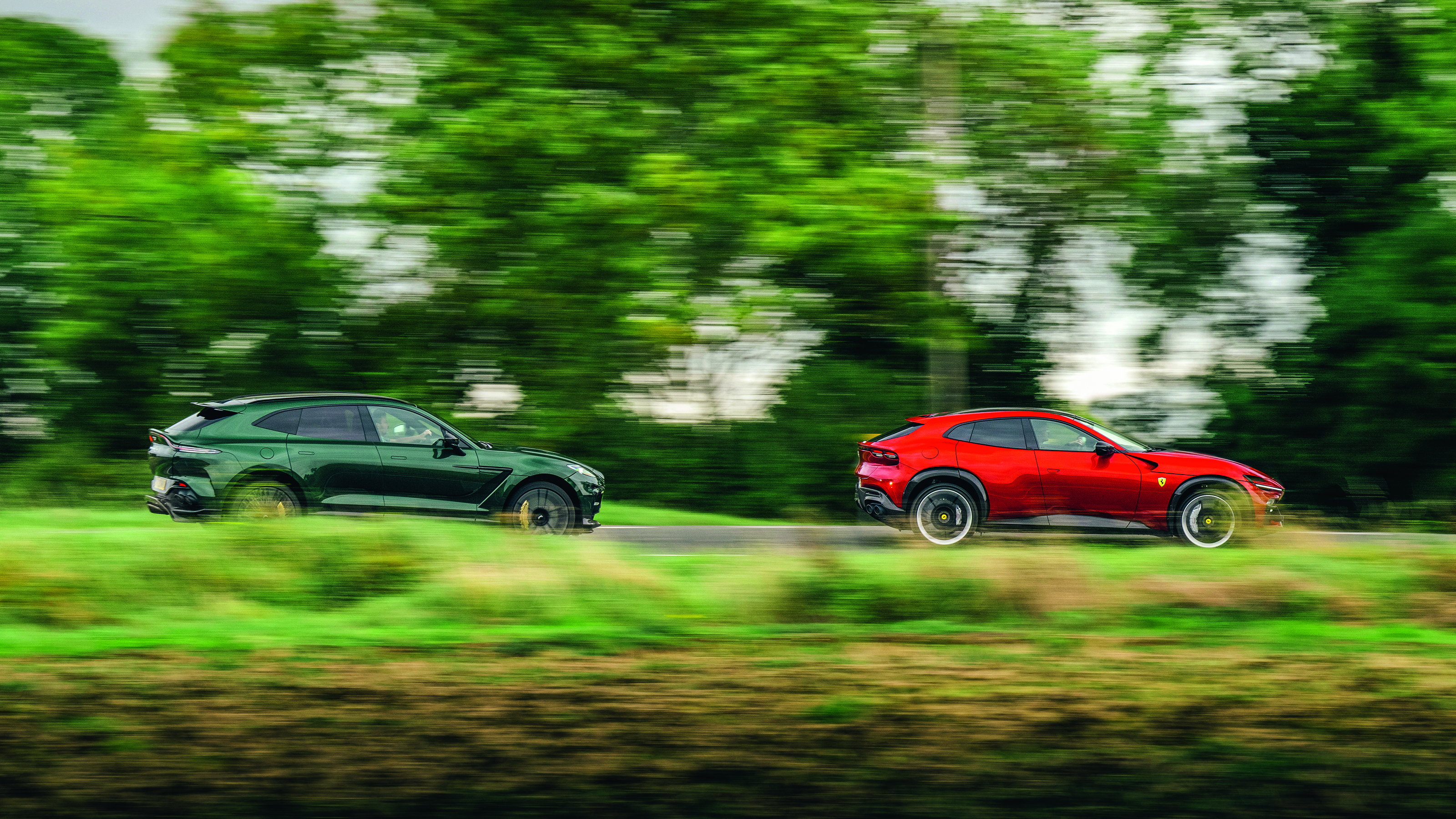 Aston Martin DBX707 v Ferrari Purosangue