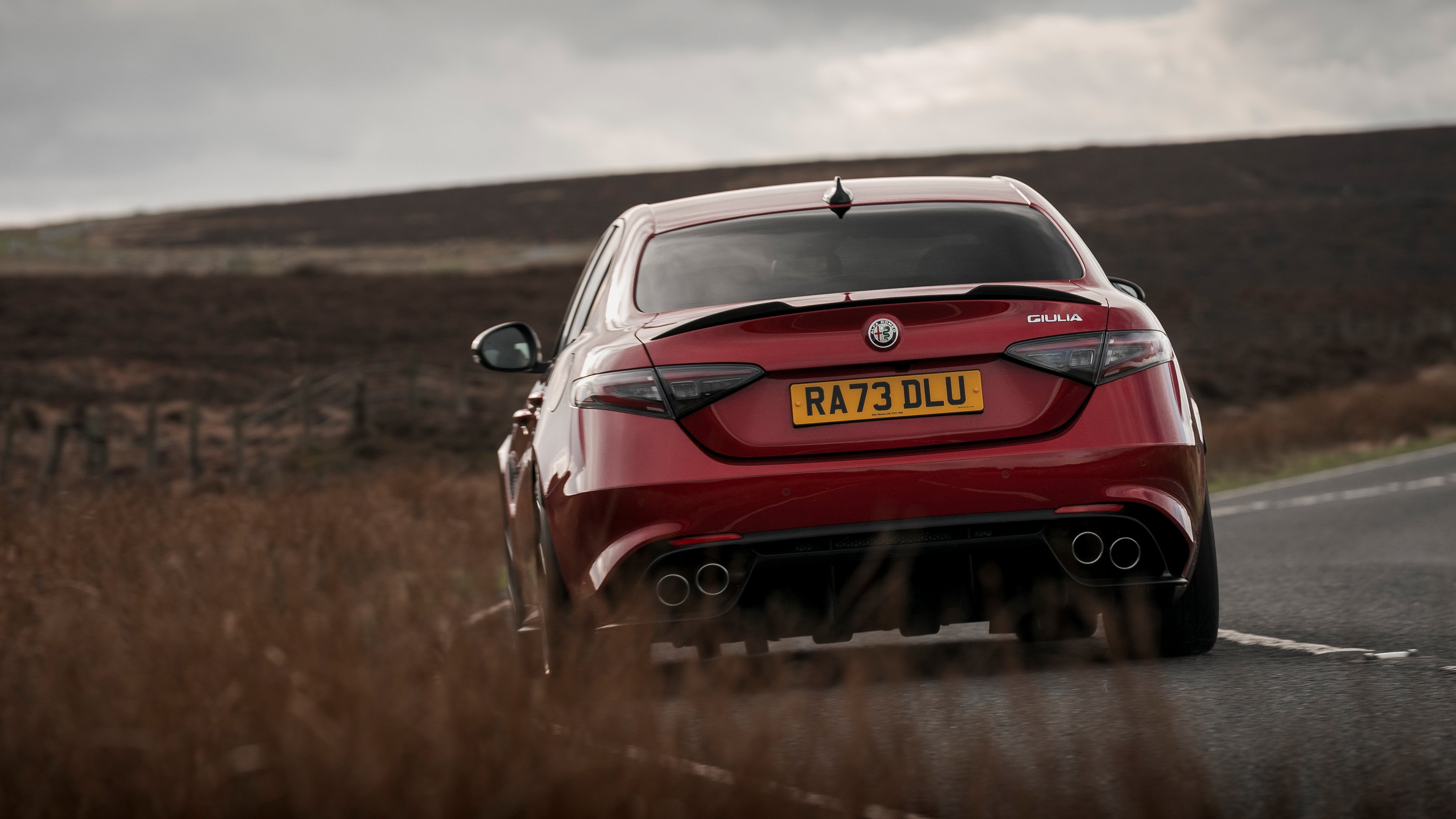 Alfa Romeo Giulia Quadrifoglio – rear