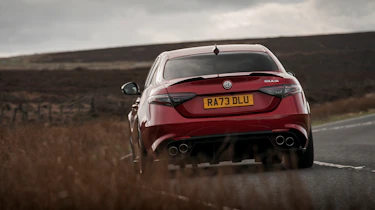 Alfa Romeo Giulia Quadrifoglio – rear