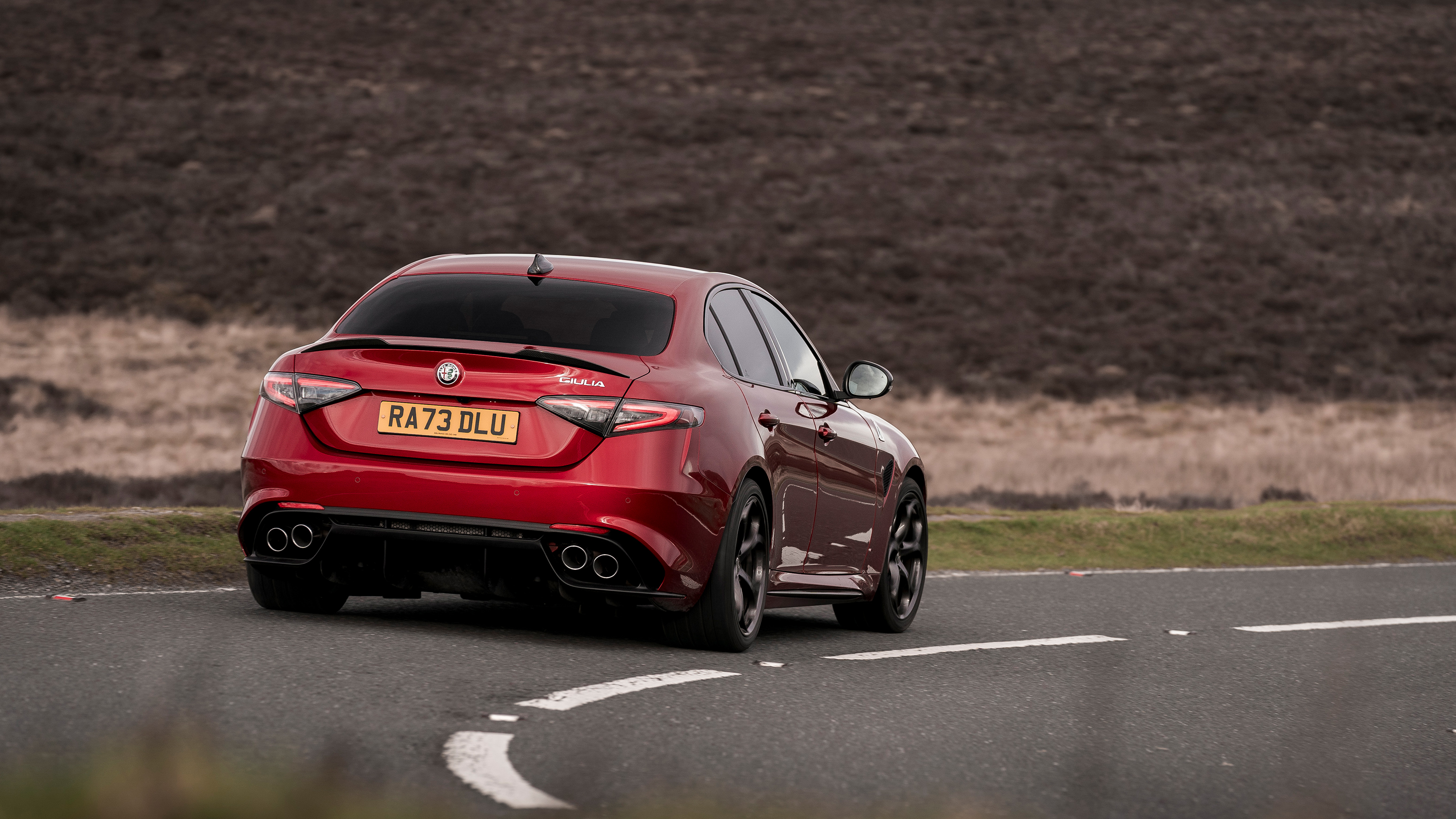 Alfa Romeo Giulia Quadrifoglio – rear