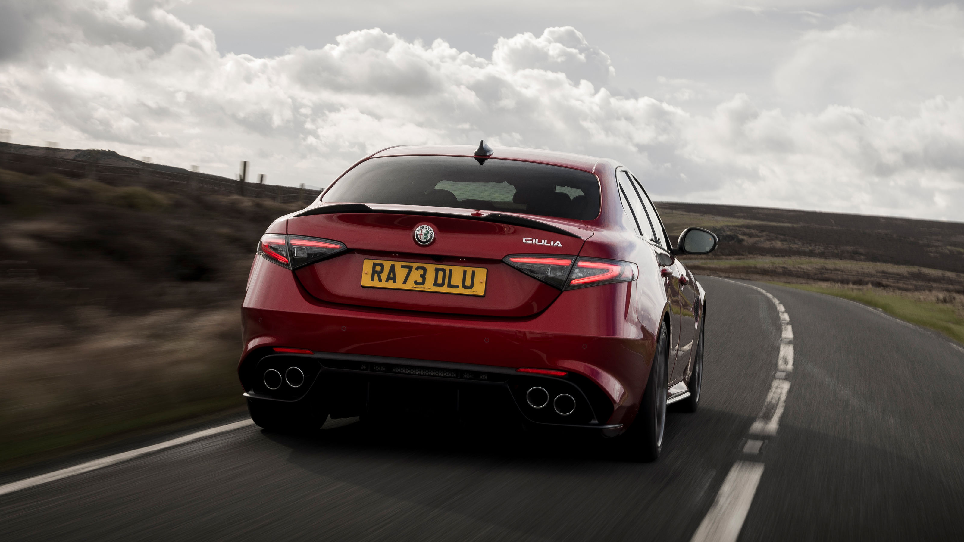 Alfa Romeo Giulia Quadrifoglio – rear