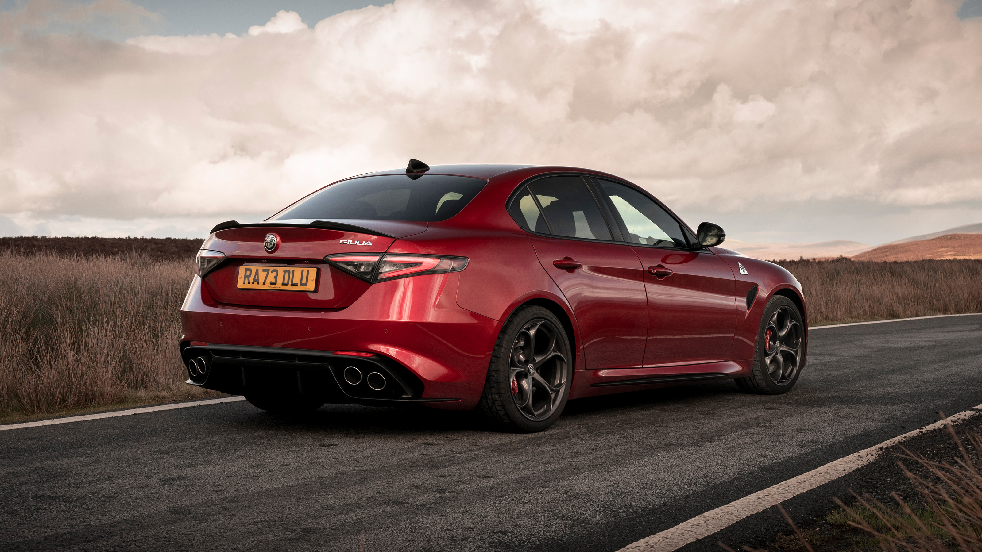 Alfa Romeo Giulia Quadrifoglio – rear 