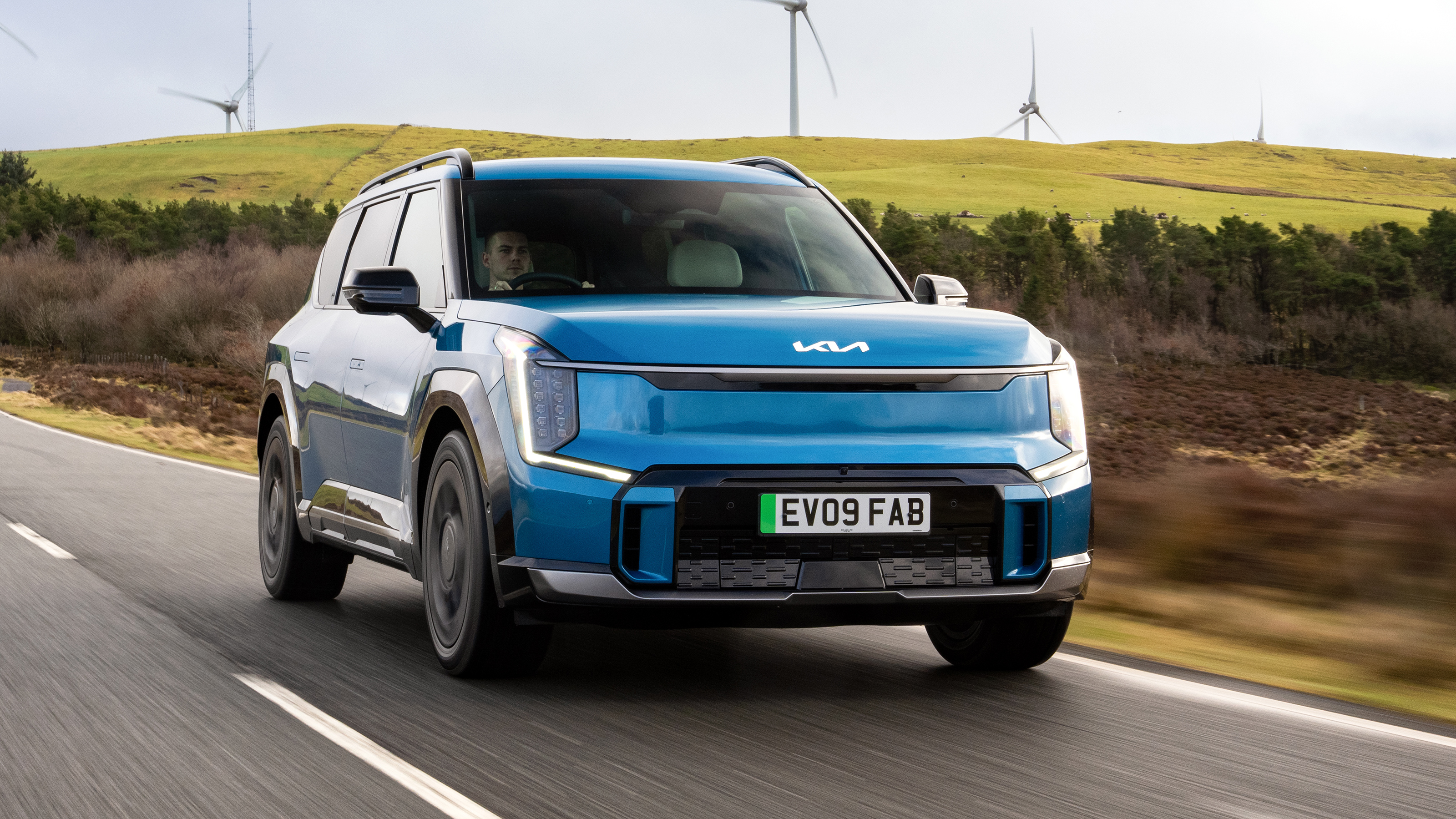 Kia EV9 – front