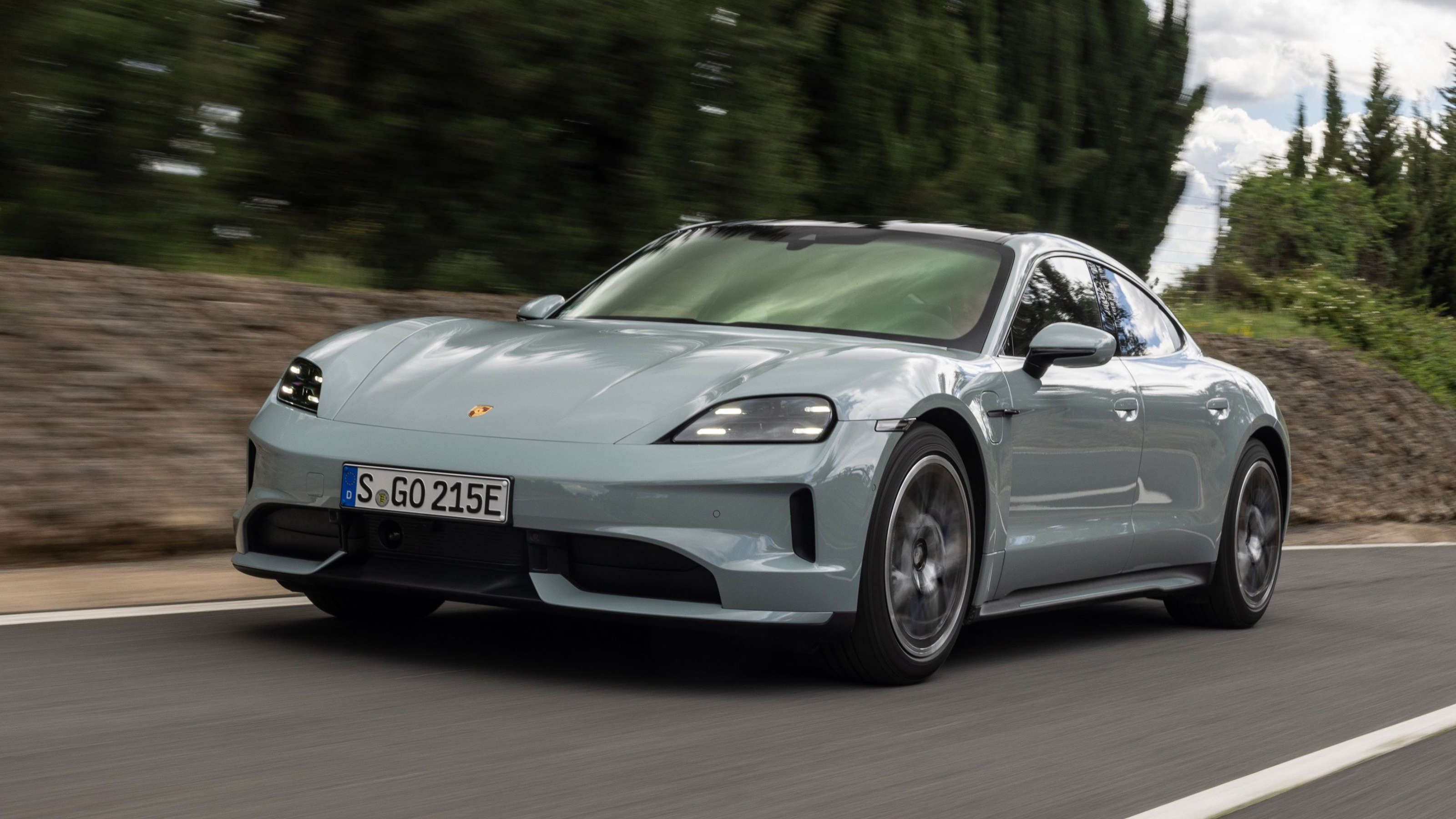 Porsche Taycan facelift – front