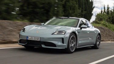 Porsche Taycan facelift – front