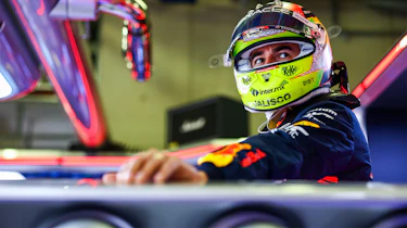 Sergio Pérez helmet