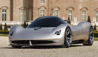 Alisea Pagani Zonda tribute – front