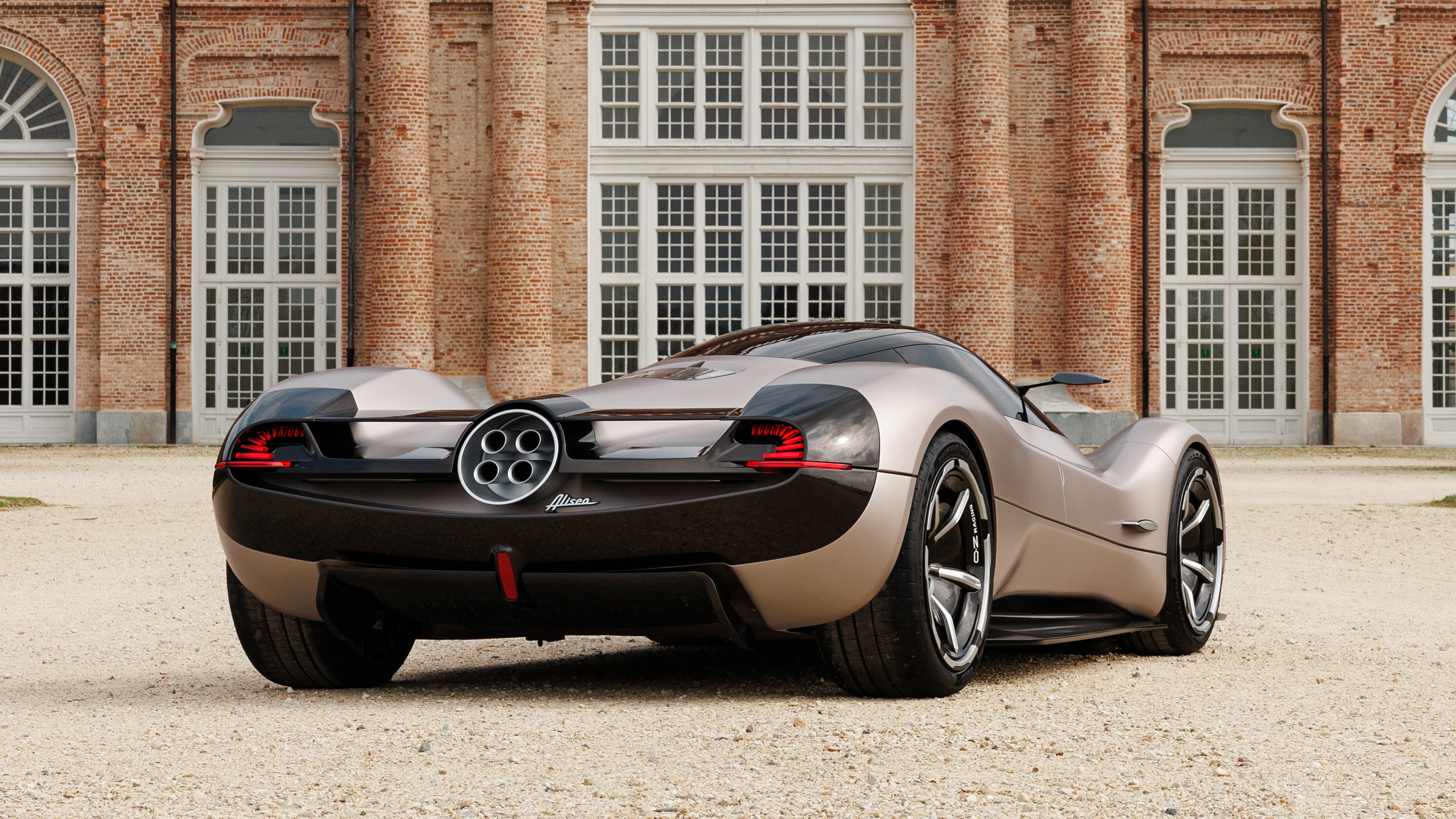 Alisea Pagani Zonda tribute – rear