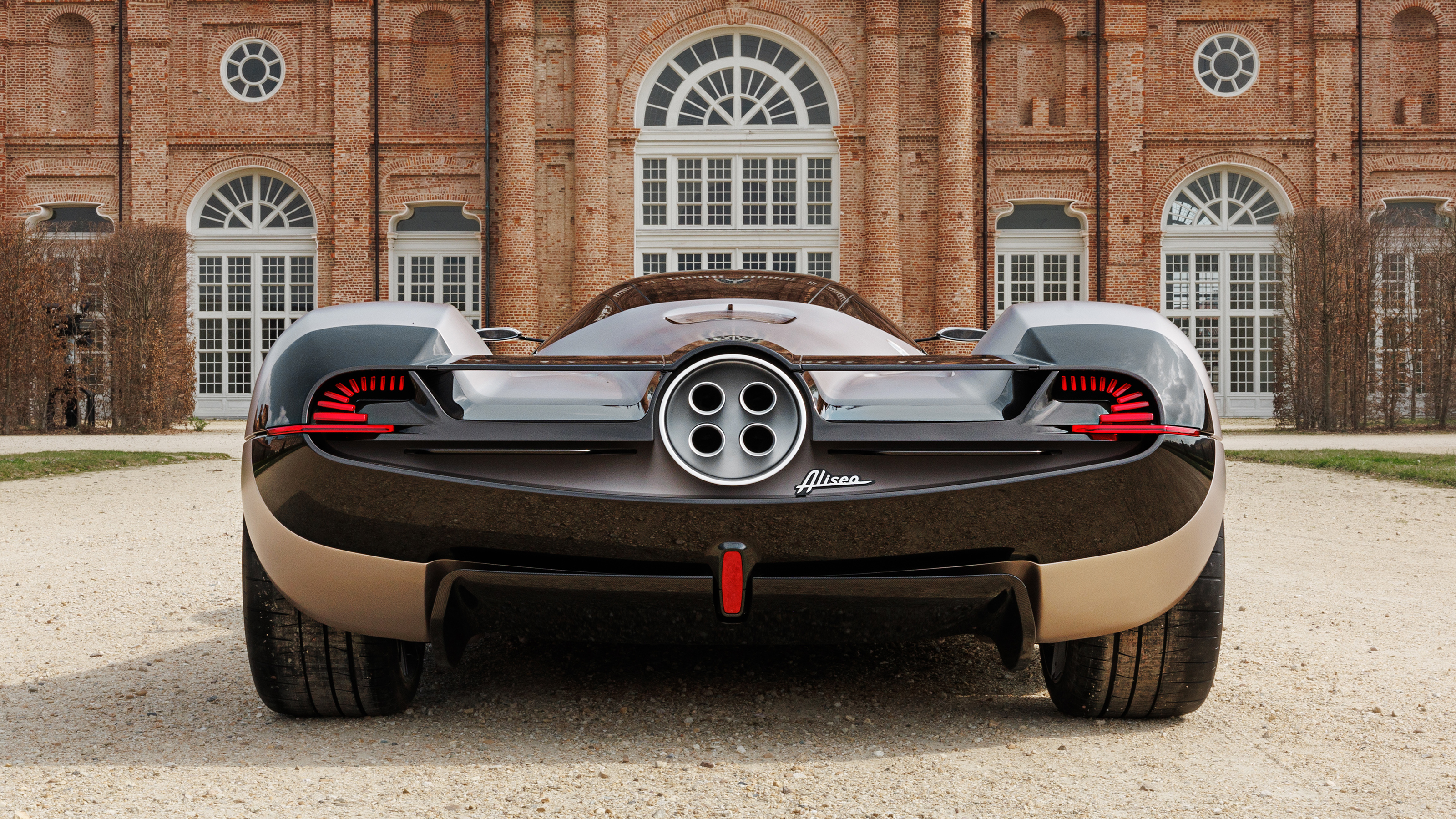 Alisea Pagani Zonda tribute – rear