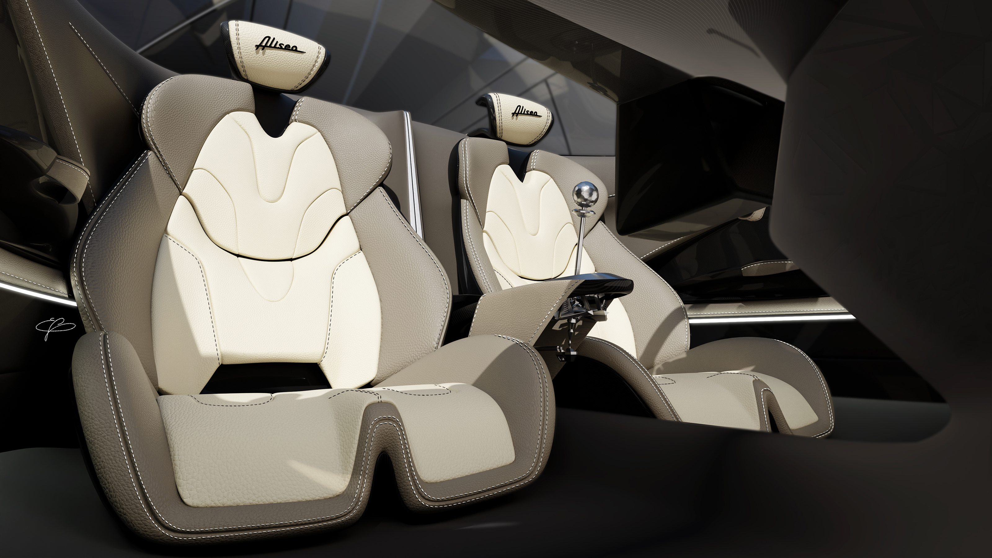 Alisea Pagani Zonda tribute – seats