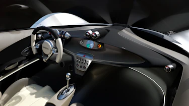 Alisea Pagani Zonda tribute – interior
