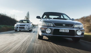 Mitsubishi Lancer Evolution VI GSR v Subaru Impreza RB5 WR Sport
