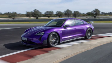 Porsche Taycan Turbo GT – side