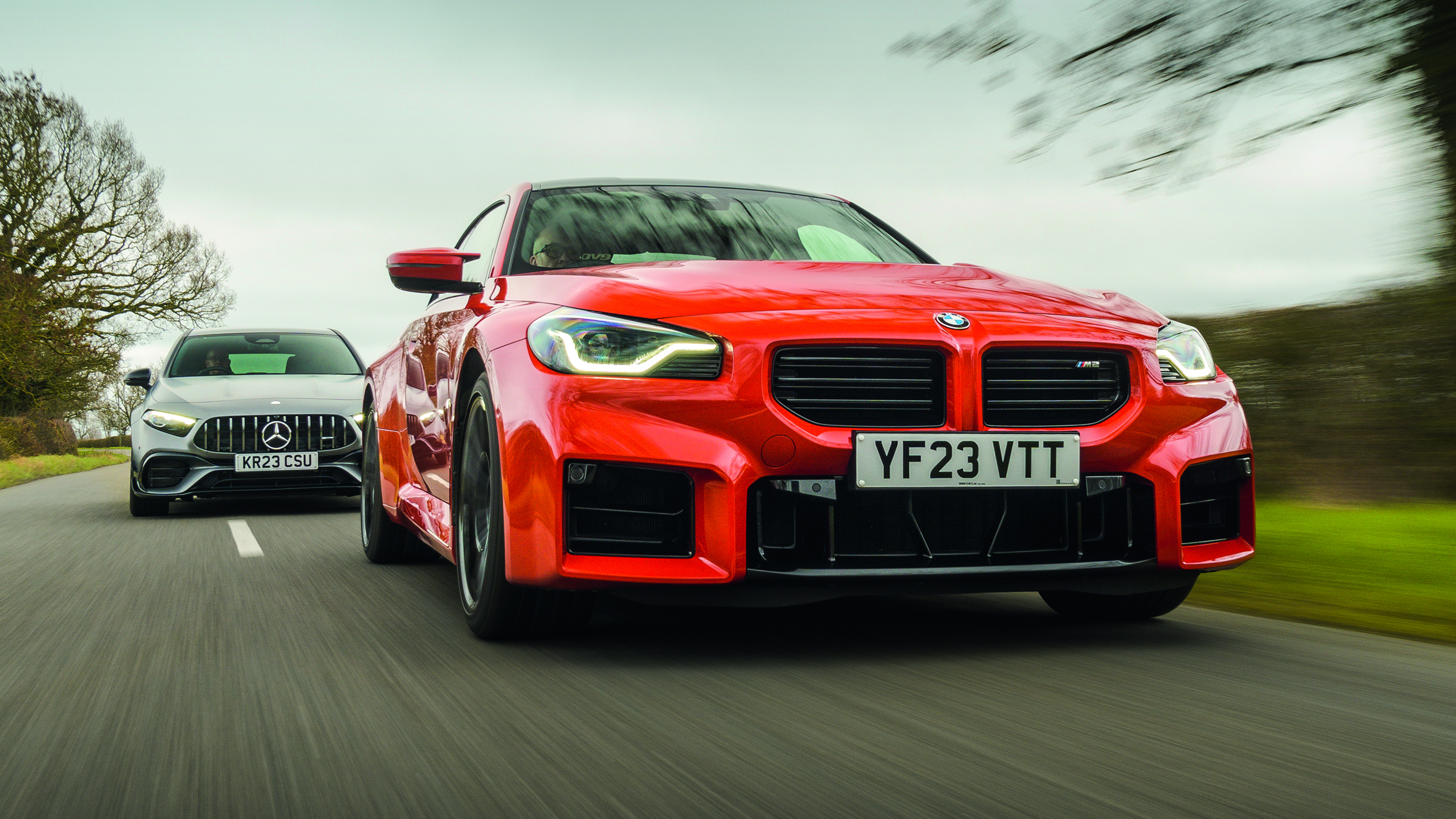 BMW M2 v Mercedes-AMG A45 S