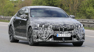 BMW M5 spy shots – front