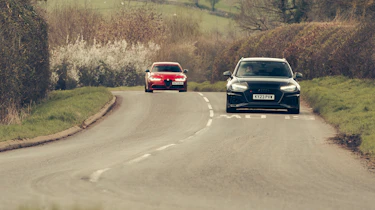 Alfa Romeo Giulia Quadrifoglio v Audi RS4 Competition