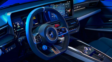 Alpine A290 – steering wheel