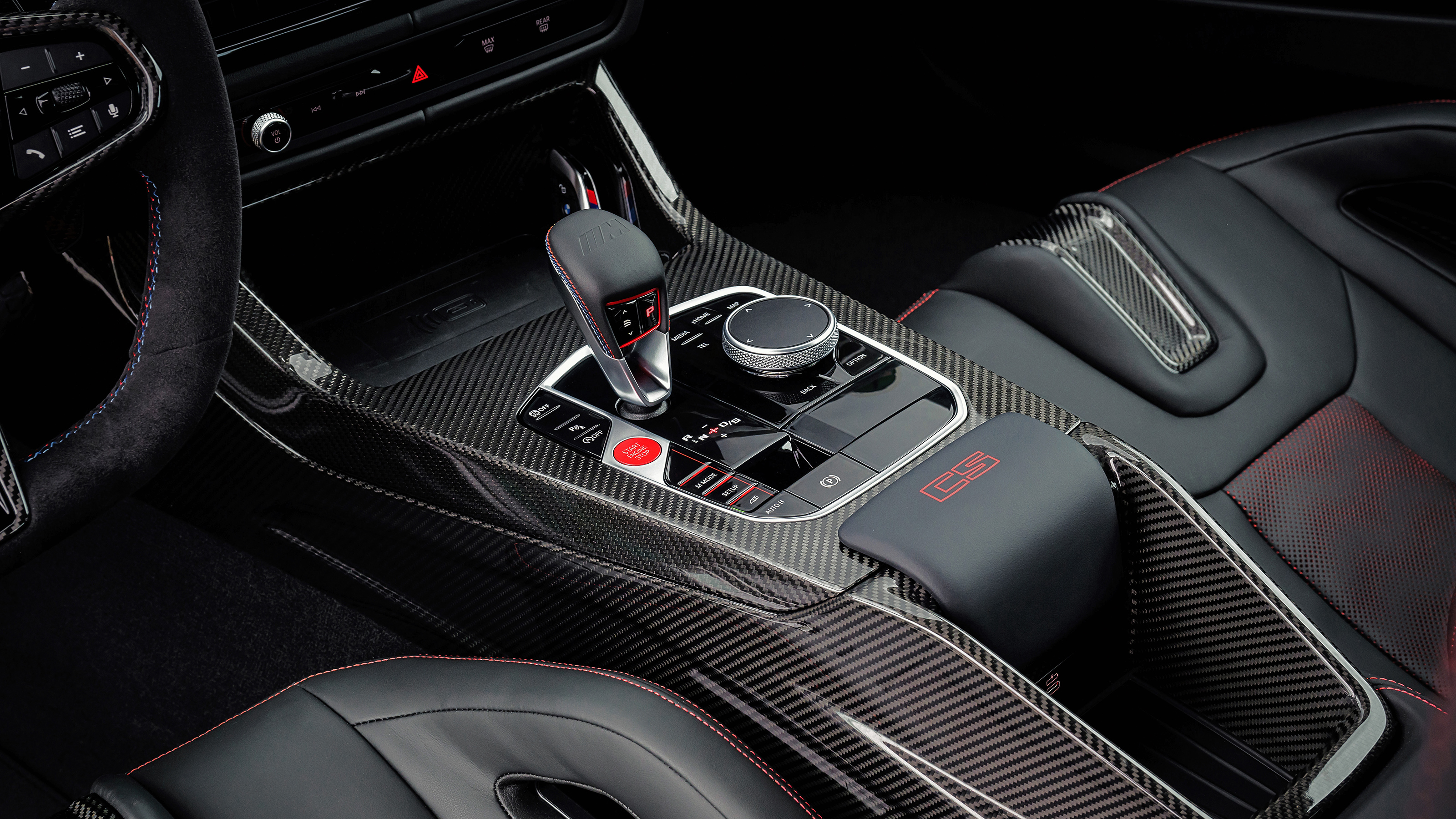 BMW M4 CS – centre console
