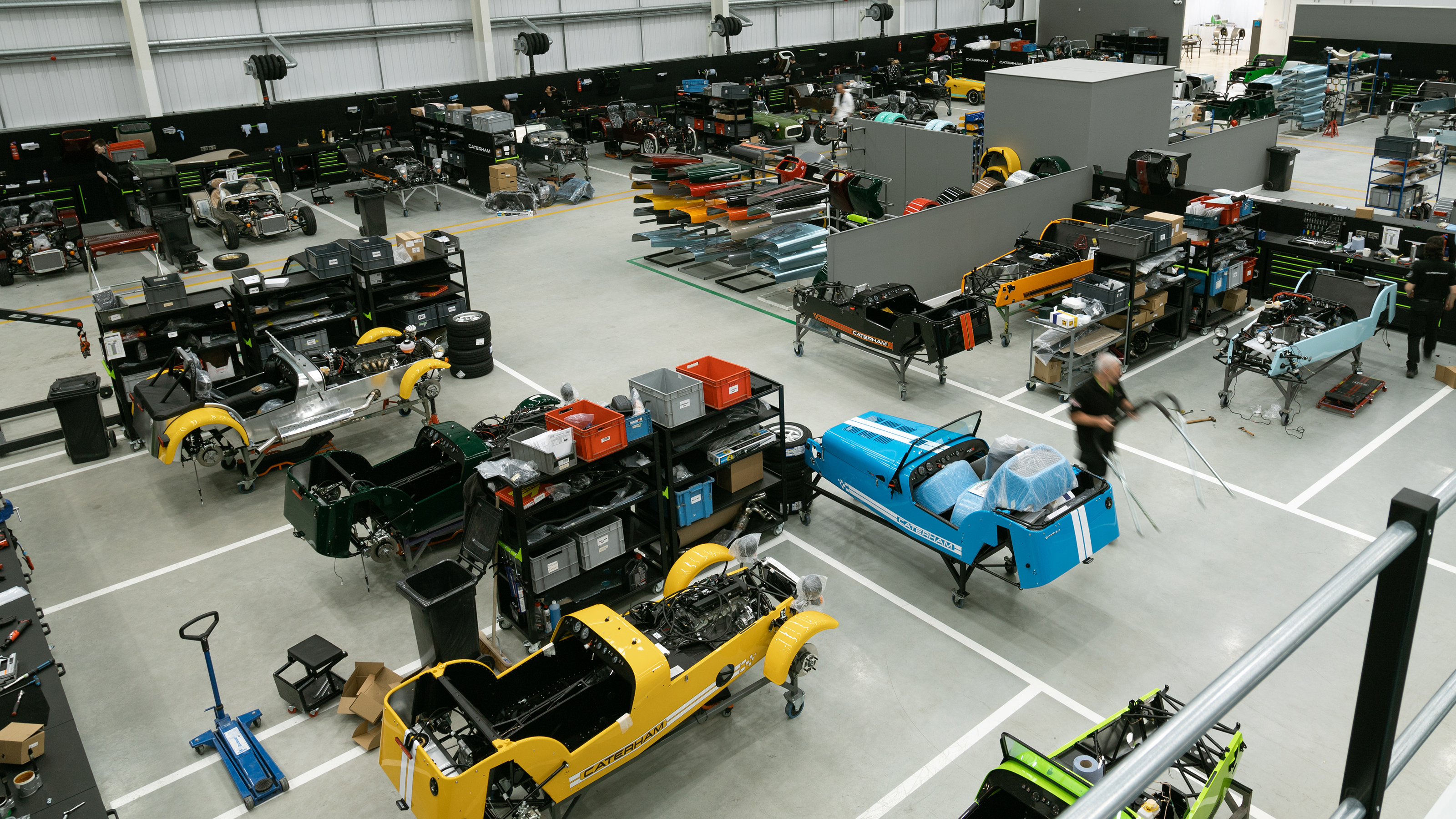 Caterham Dartford factory