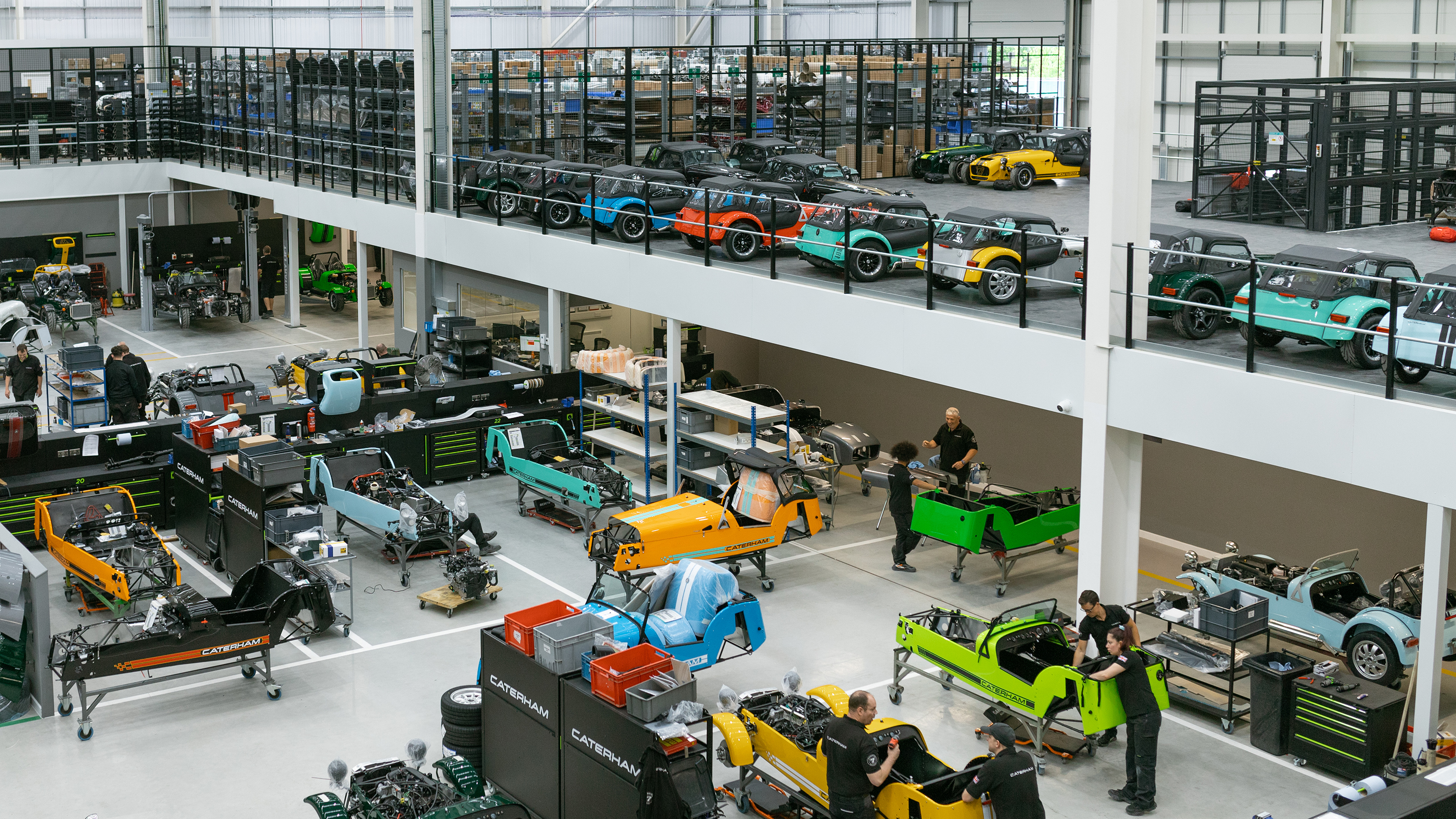 Caterham Dartford factory