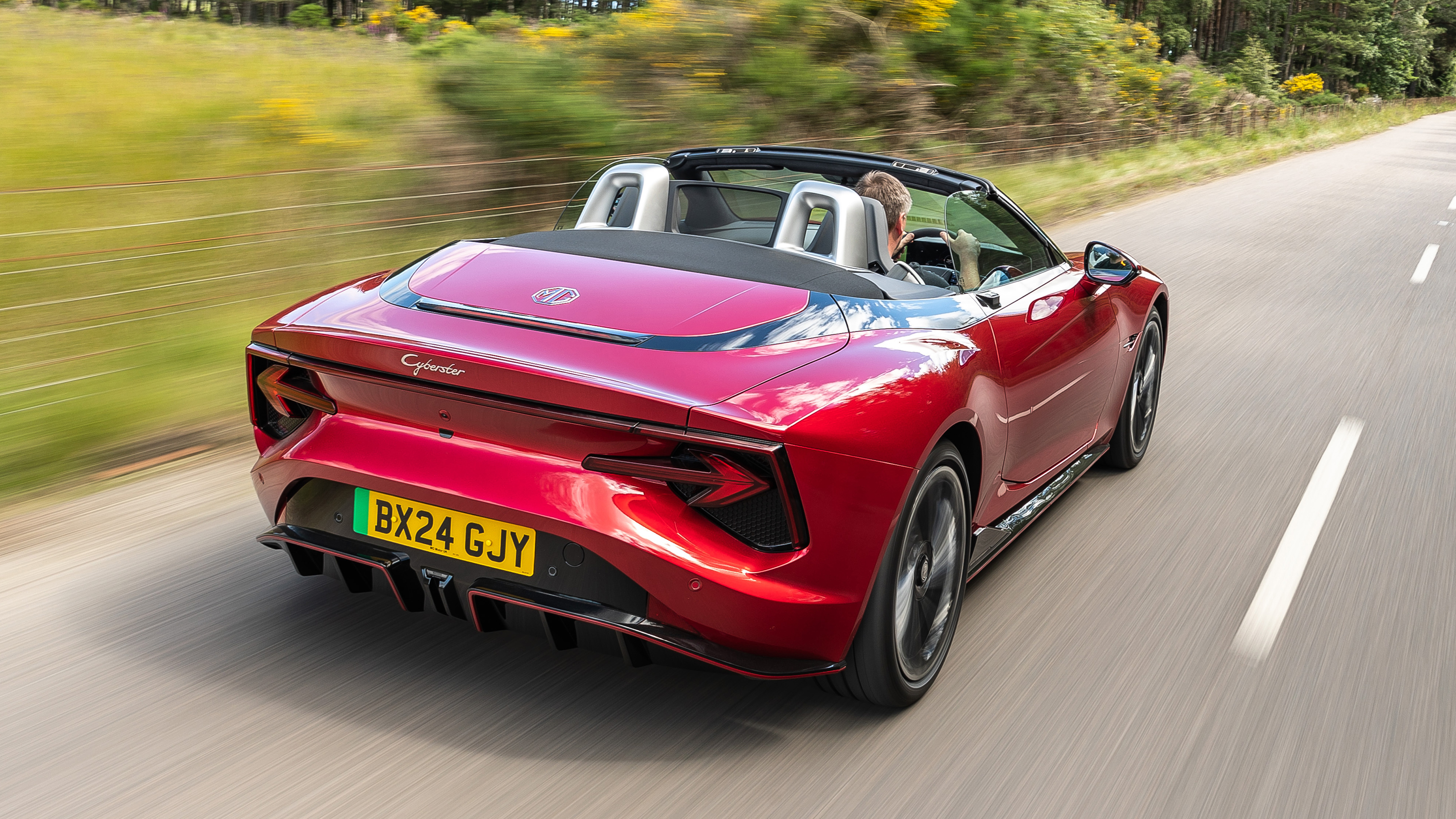 MG Cyberster – rear