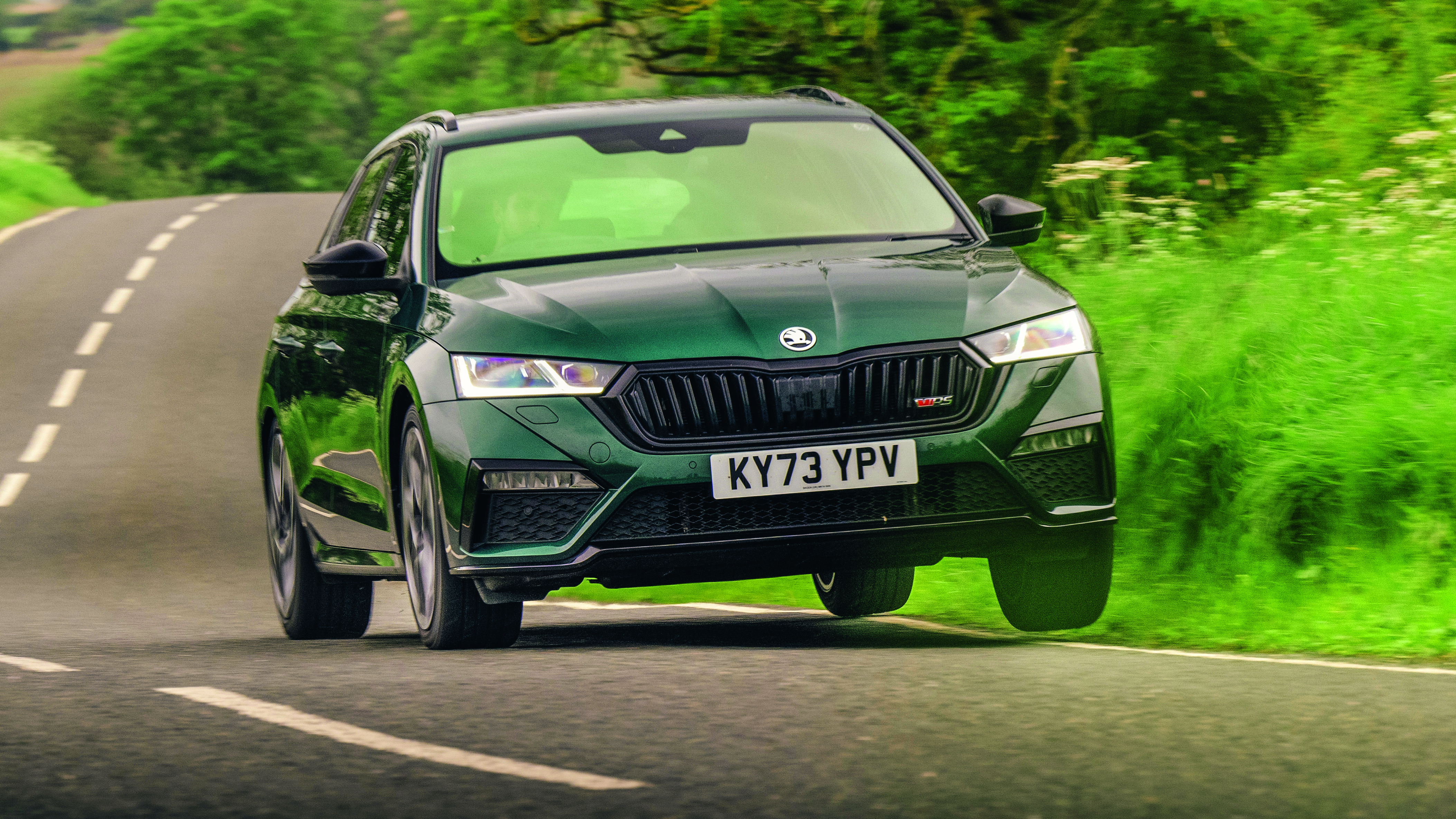 Peugeot 508 PSE and Skoda Octavia vRS estate