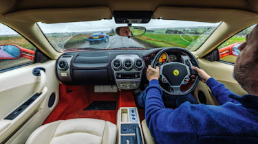 Ferrari F430 driving