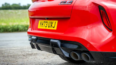 BMW X6 M – exhaust tips