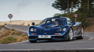 McLaren F1 cornering