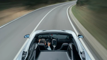 McLaren 750S Spider – driving shot