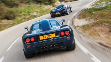 McLaren F1 and McLaren P1