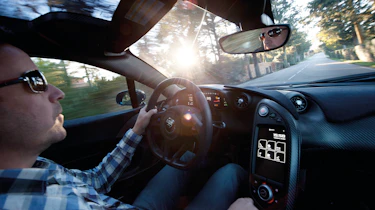 McLaren P1 driving