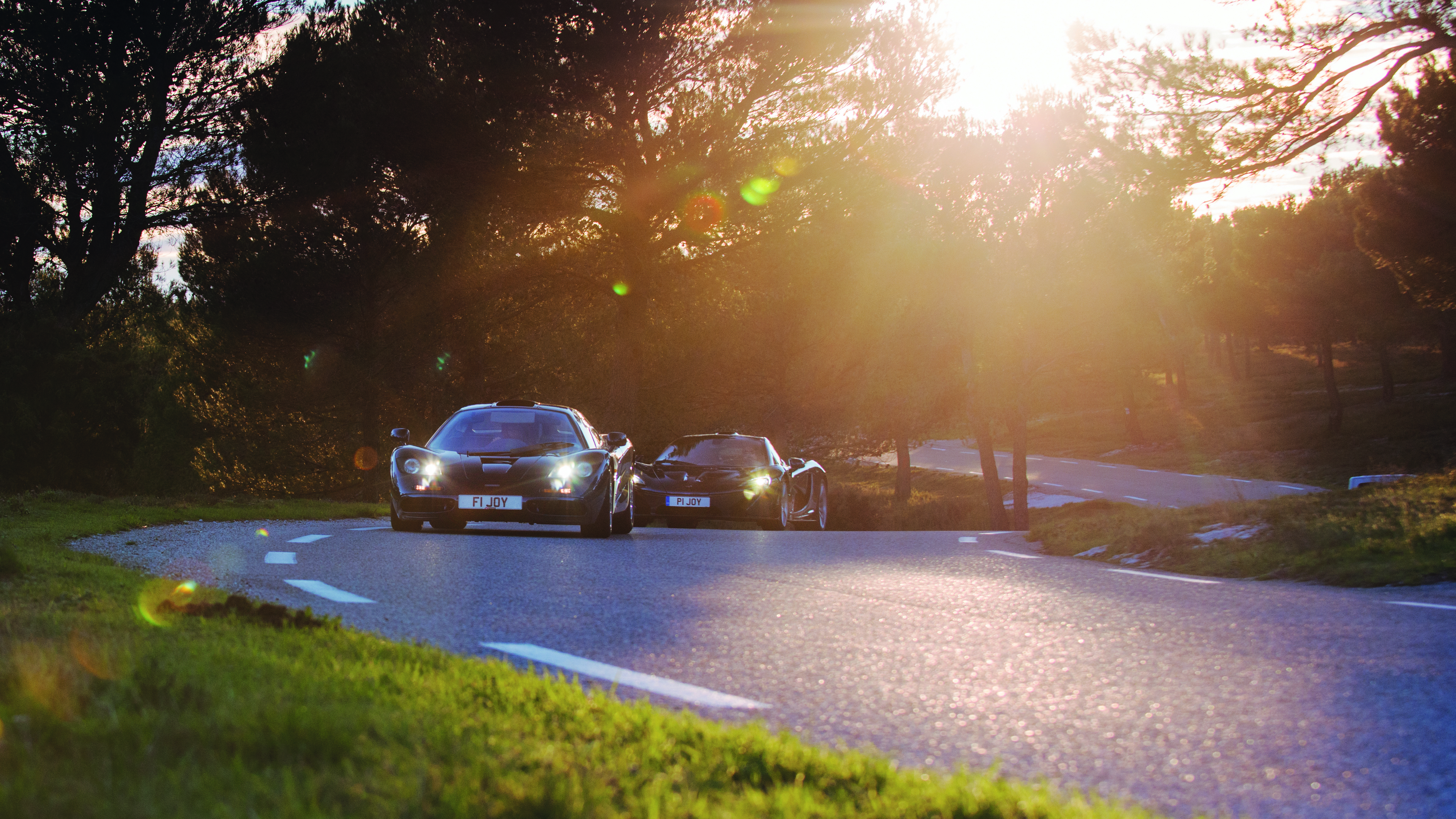 McLaren F1 and McLaren P1
