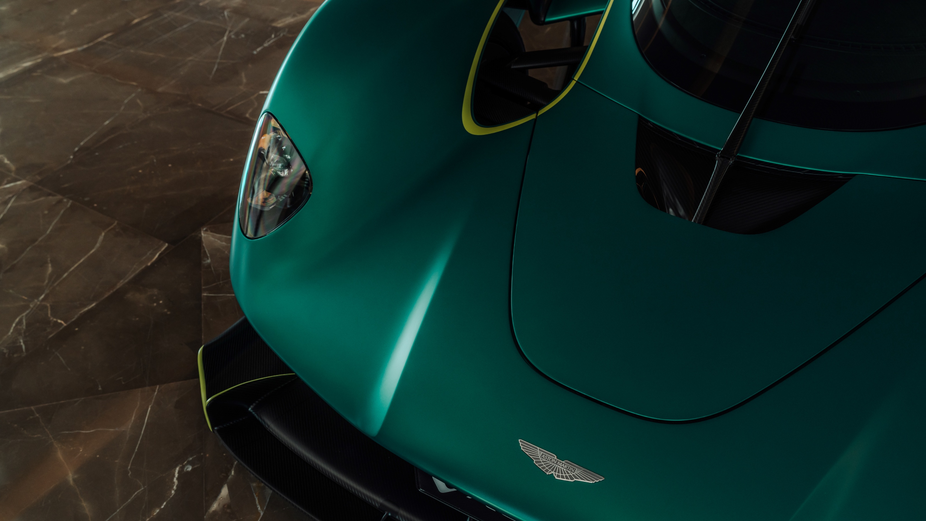 The front of Fernando Alonso's Aston Martin Valkyrie