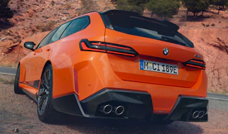 BMW M5 Touring with M Performance parts rear