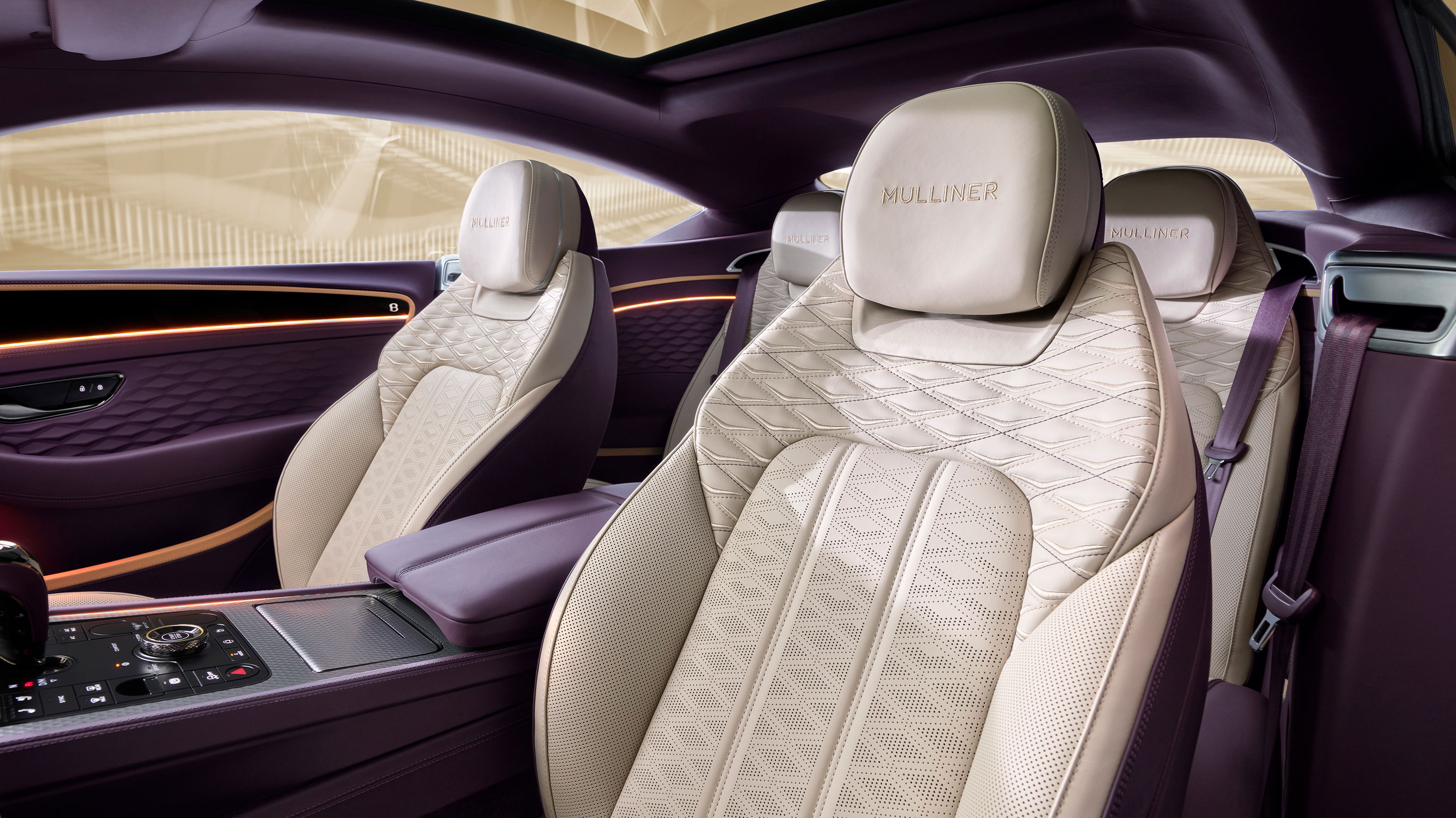 Bentley Continental GT Mulliner – seats