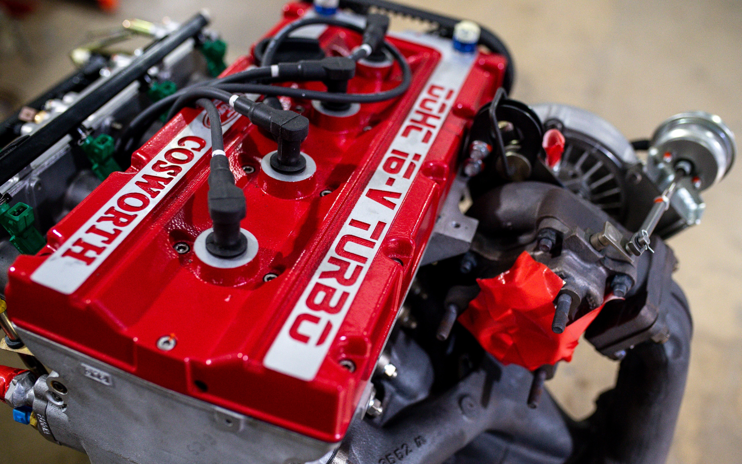Ford Sierra RS500 Cosworth Group A CNC Motorsport engine