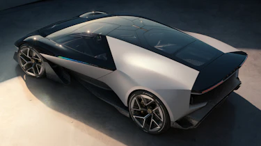 Lotus Theory 1 rear three-quarter