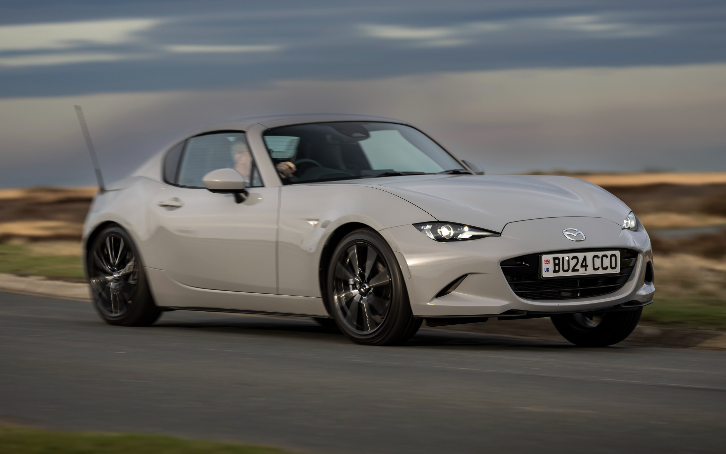 2025 Mazda MX-5 RF cornering front