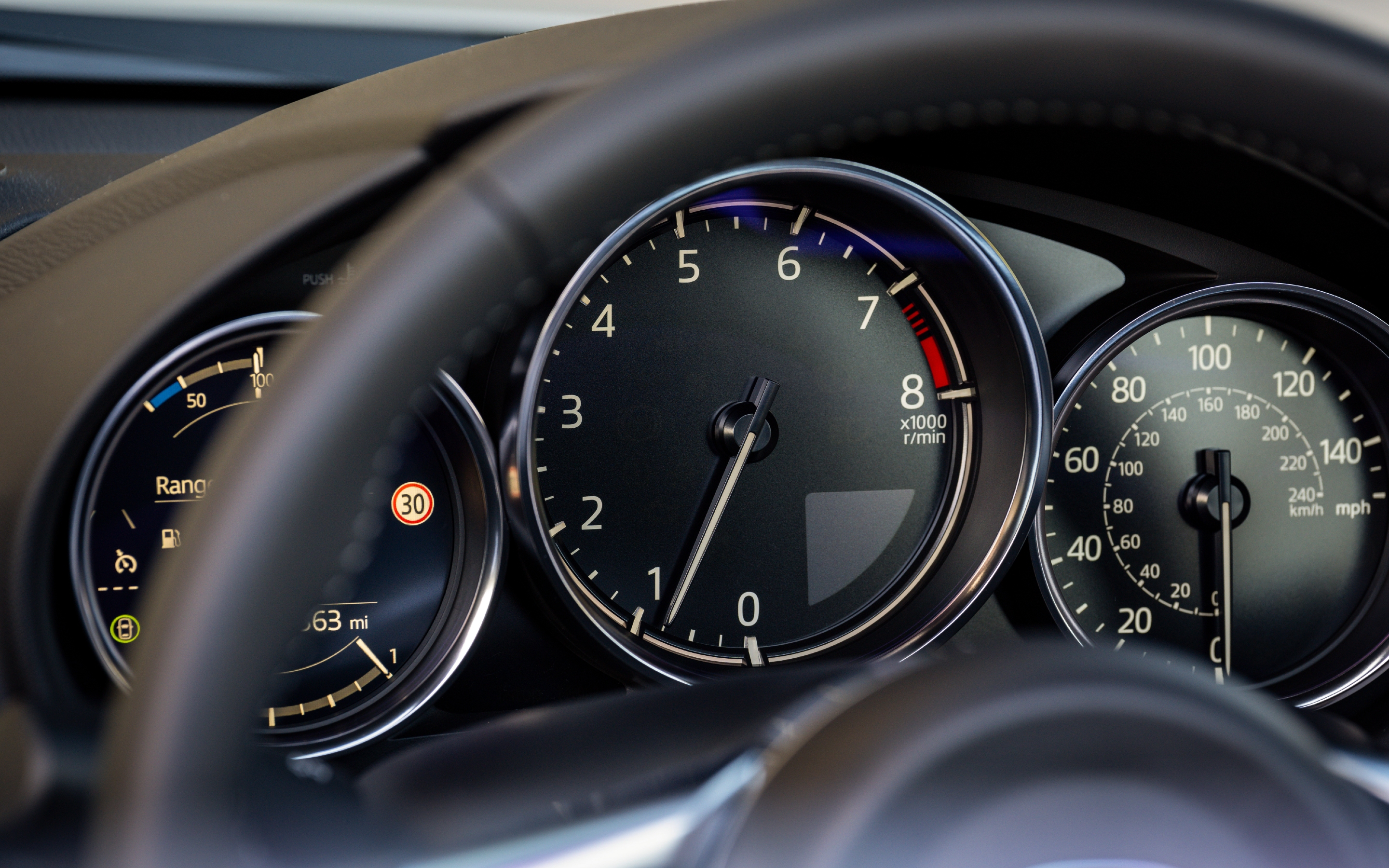 2025 Mazda MX-5 dials