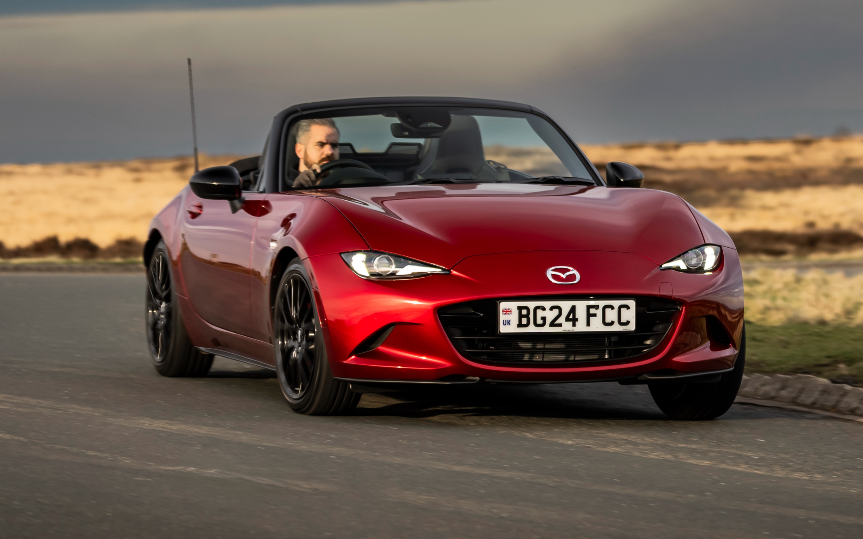 2025 Mazda MX-5 driving front